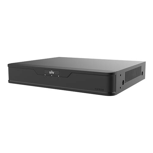 NVR 4K, 4 canale max. 16MP, VCA, Ultra H.265 - UNV NVR501-04B