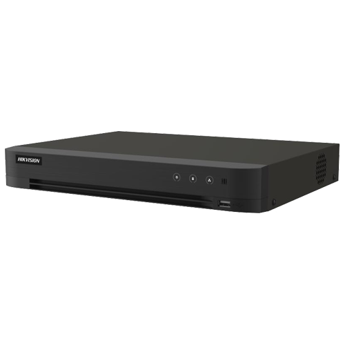 DVR AcuSense 16 ch., 5MP + 8 ch. IP 6MP, Alarma I/O, VCA - HIKVISION iDS-7216HQHI-M1-XT(16A+4/1ALM)