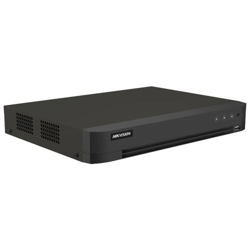 DVR AcuSense 16 ch., 5MP + 8 ch. IP 6MP, Alarma I/O, VCA - HIKVISION iDS-7216HQHI-M1-XT(16A+4/1ALM)