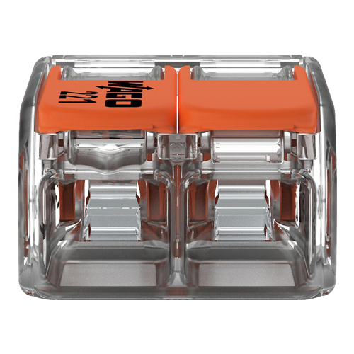 221-612 | WAGO | Conector derivatie 2 fire, max. 6 mm² (50 buc.) - WAGO 221-612 Conector derivatie 2 fire, max. 6 mm² (50 buc.) - WAGO 221-612