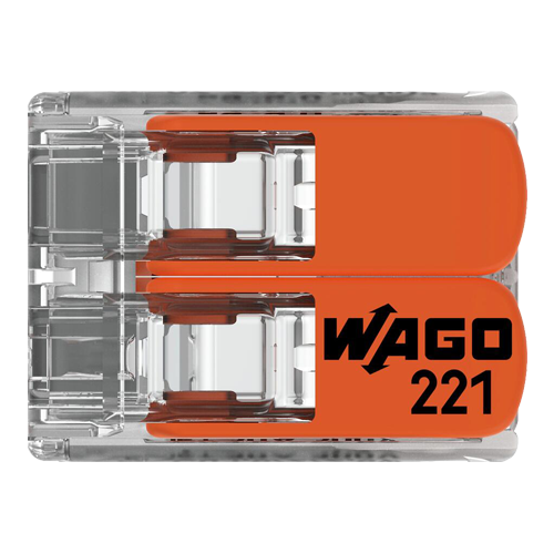 221-612 | WAGO | Conector derivatie 2 fire, max. 6 mm² (50 buc.) - WAGO 221-612 Conector derivatie 2 fire, max. 6 mm² (50 buc.) - WAGO 221-612