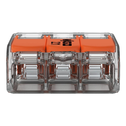 221-613 | WAGO | Conector derivatie 3 fire, max. 6 mm² (30 buc.) - WAGO 221-613 Conector derivatie 3 fire, max. 6 mm² (30 buc.) - WAGO 221-613