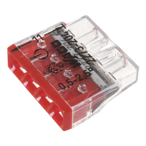 2273-204 | WAGO | Conector compact de imbinare, 4 fire, max. 2.5 mm² (100 buc.) - WAGO 2273-204 Conector compact de imbinare, 4 fire, max. 2.5 mm² (100 buc.) - WAGO 2273-204