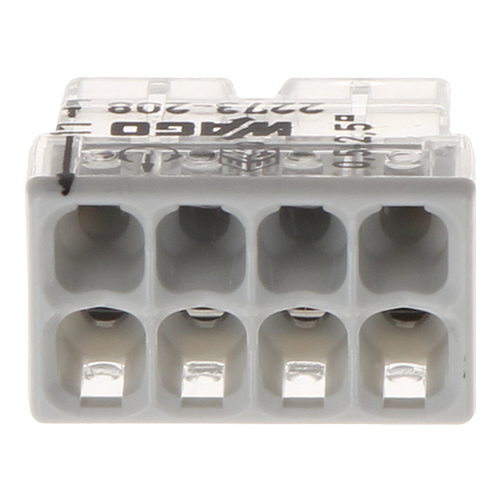 2273-208 | WAGO | Conector compact de imbinare, 8 fire, max. 2.5 mm² (50 buc.) - WAGO 2273-208 Conector compact de imbinare, 8 fire, max. 2.5 mm² (50 buc.) - WAGO 2273-208