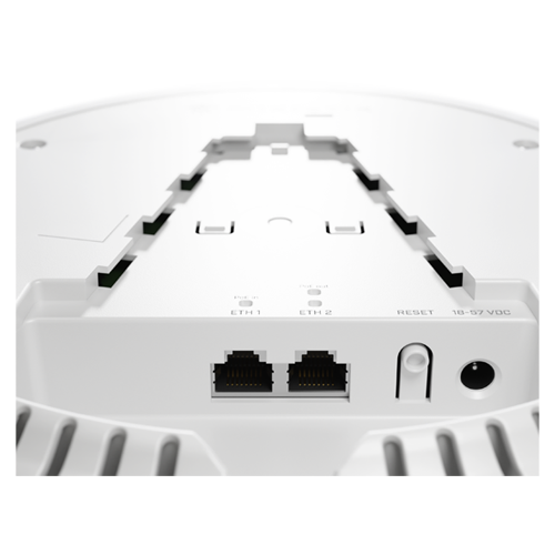 cAP ax, 2 x Gigabit (PoE-OUT/IN), 802.11b/g/n/ax 2.4GHz, 802.11a/n/ac/ax 5GHz, AX1800 - MikroTik cAPGI-5HaxD2HaxD