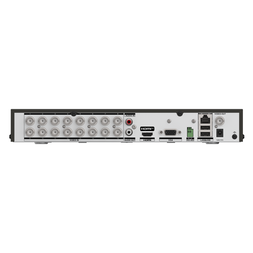 DVR AcuSense 16 ch., 3K, 8 ch. IP 6MP, AUDIO over coaxial, 1U - HIKVISION iDS-7216HQHI-M1-XT