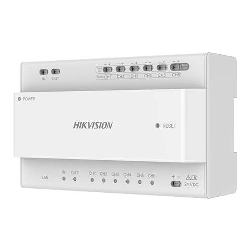 Distribuitor Video/Audio 2 fire pentru 6 posturi - HIKVISION DS-KAD706Y