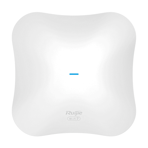 Access Point Wi-Fi 7, BE14000 Tri-Band, 1 x SFP+ 10G, 1 x RJ45 2.5G, PoE, Cloud Management - Ruijie RG-RAP73Pro