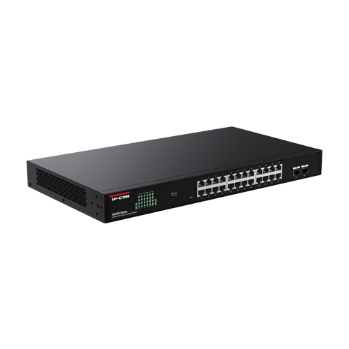 G2226F | IP-COM | Switch 24 porturi RJ45 Gigabit, 2 porturi SFP Gigabit, Cloud Management - IP-COM G2226F Switch 24 porturi RJ45 Gigabit, 2 porturi SFP Gigabit, Cloud Management - IP-COM G2226F