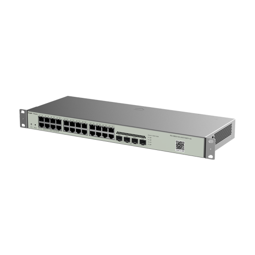 RG-NBS3100-24GT4SFP-V2 | Ruijie Networks | Switch 24 porturi RJ45 Gigabit, 4 porturi SFP, L2 Cloud Management - Ruijie RG-NBS3100-24GT4SFP-V2 Switch 24 porturi RJ45 Gigabit, 4 porturi SFP, L2 Cloud Management - Ruijie RG-NBS3100-24GT4SFP-V2