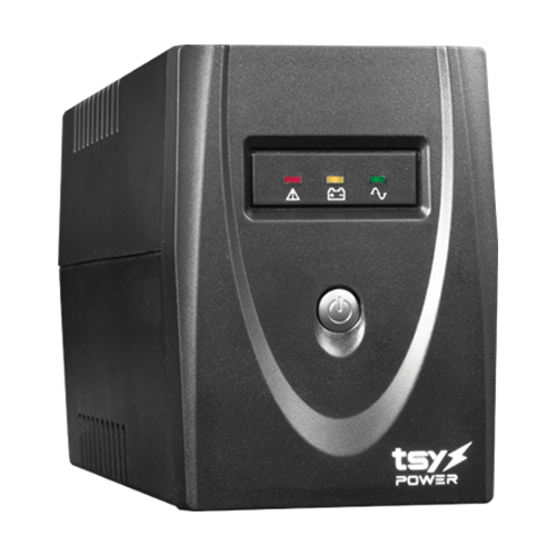 UPS TSY Power, 600VA/360W, LED,  line interactive, 2 x Schuko TSY-MP-0K6-LED