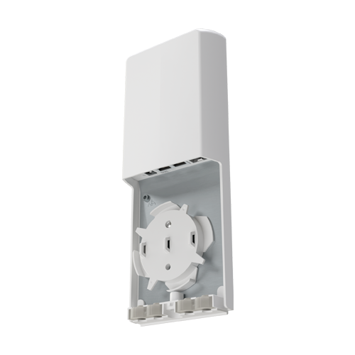 MediaConverter Fibra - Cupru, 2 porturi Gigabit, PoE-IN, SFP 2.5G, IP55 - MikroTik FTC21