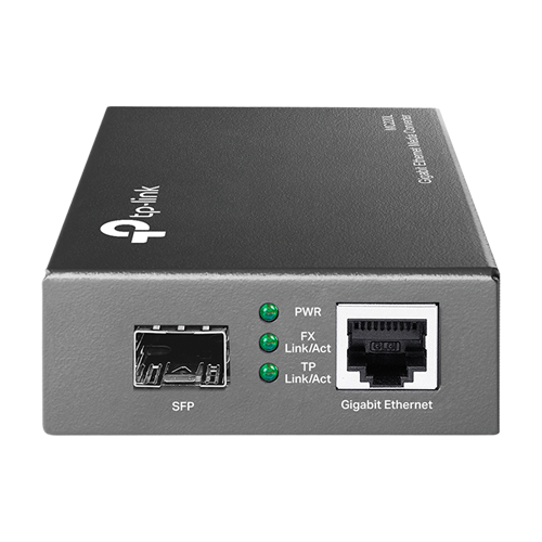 MC220L | TP-LINK | Media Convertor Gigabit SFP MC220L TP-Link Omada MC220L Media Convertor Gigabit SFP MC220L TP-Link Omada MC220L