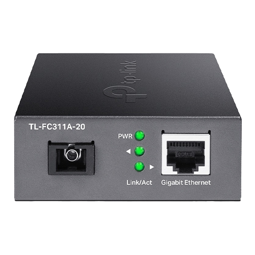 Media Convertor WDM TL-FC311A-20 2 porturi SC 20 Km single-mode TP-Link Omada FC311A-20