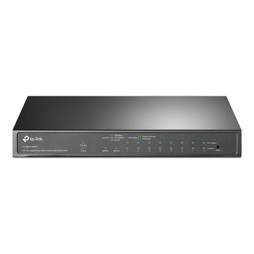 TL-SG1210MPE | TP-LINK | Switch 8 porturi PoE+ Gigabit, 1 x RJ45 Gigabit, 1 x Combo SFP/RJ45 Gigabit, Managed - TP-Link TL-SG1210MPE Switch 8 porturi PoE+ Gigabit, 1 x RJ45 Gigabit, 1 x Combo SFP/RJ45 Gigabit, Managed - TP-Link TL-SG1210MPE