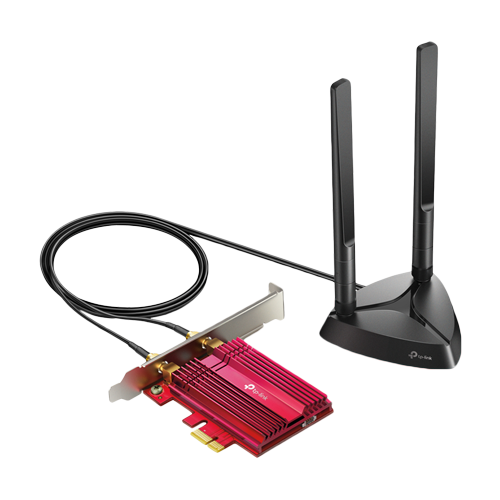 ArcherTX3000E | TP-LINK | Adaptor PCI-E Bluetooth 5.2, Wi-Fi 6, AX3000 Dual-Band, 2 x Antene High-Gain - TP-Link ArcherTX3000E Adaptor PCI-E Bluetooth 5.2, Wi-Fi 6, AX3000 Dual-Band, 2 x Antene High-Gain - TP-Link ArcherTX3000E