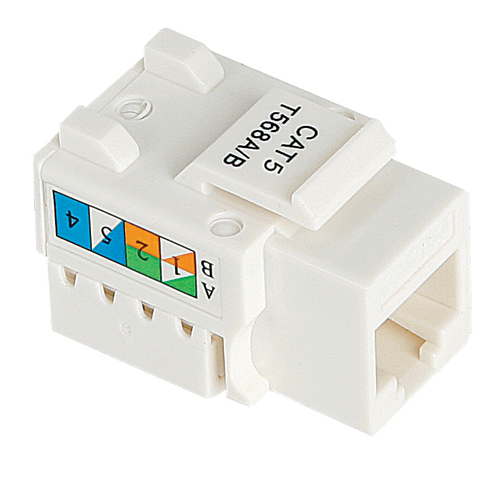 DLX-245-53 | DLX | Keystone Jack LAN Cat 5 pentru RJ45- DLX DLX-245-53 Keystone Jack LAN Cat 5 pentru RJ45- DLX DLX-245-53