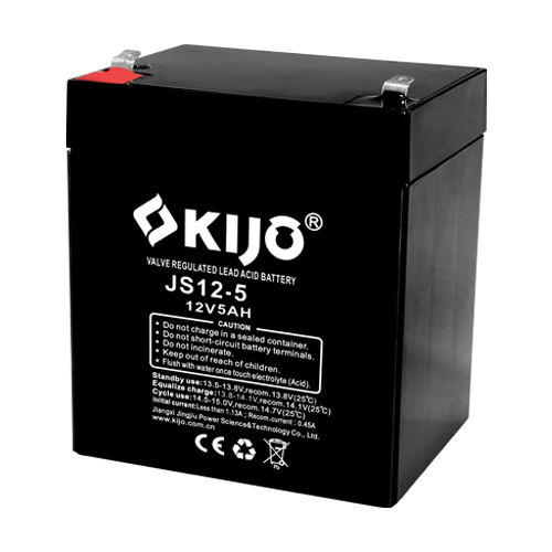 Acumulator AGM 12V, 5Ah, F1 - KIJO JS12-5
