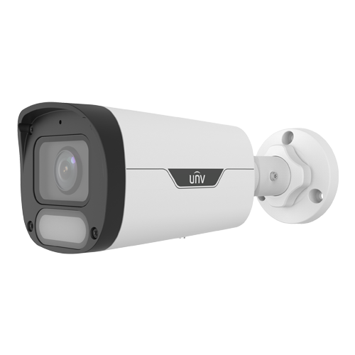 Camera IP Wise-ISP, ColorHunter, 8MP, lentila 4.0mm, WL 30M, Mic, PoE, color 24/7 - UNV IPC2318LE-ADF40KM-WP