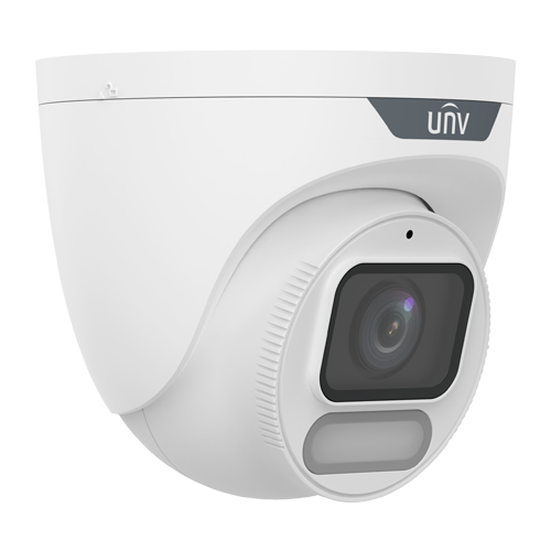 Camera IP Wise-ISP, ColorHunter, 8MP, lentila 2.8mm, WL 30M, Mic, PoE, color 24/7 - UNV IPC3628LE-ADF28K-WP