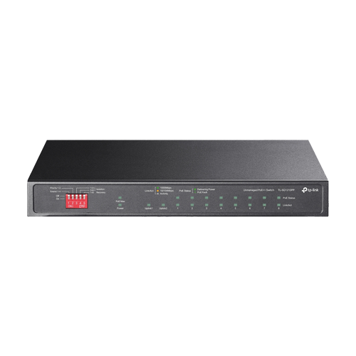 TL-SG1210PP | TP-LINK | Switch 2 x RJ45 1G PoE++, 6 x RJ45 1G PoE+, 1 x RJ45 1G, 1 x combo RJ45/SFP 1G, Unmanaged - TP-Link TL-SG1210PP Switch 2 x RJ45 1G PoE++, 6 x RJ45 1G PoE+, 1 x RJ45 1G, 1 x combo RJ45/SFP 1G, Unmanaged - TP-Link TL-SG1210PP
