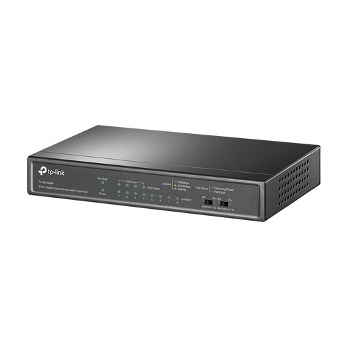 Switch 4 x RJ45 Gigabit PoE, 4 x RJ45 Gigabit, Unmanaged - TP-Link TL-SG1008P