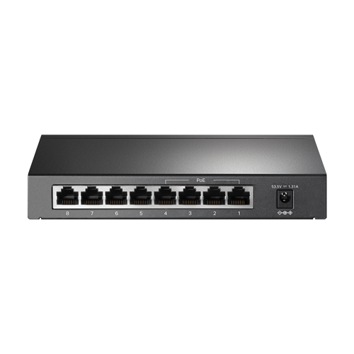 Switch 4 x RJ45 Gigabit PoE, 4 x RJ45 Gigabit, Unmanaged - TP-Link TL-SG1008P