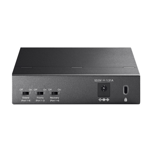 TL-SF1005P | TP-LINK | Switch 4 porturi RJ45 10/100 Mbps PoE, 1 port RJ45 10/100 Mbps, Buget PoE 67W, Unmanaged - TP-Link TL-SF1005P Switch 4 porturi RJ45 10/100 Mbps PoE, 1 port RJ45 10/100 Mbps, Buget PoE 67W, Unmanaged - TP-Link TL-SF1005P