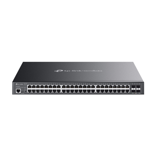 SG3452XMPP | TP-LINK | Switch 40 x RJ45 1G PoE+, 8 x RJ45 1G Hi-PoE, 4 x SFP+ 10G, L2 Management, 1U - TP-Link Omada SG3452XMPP Switch 40 x RJ45 1G PoE+, 8 x RJ45 1G Hi-PoE, 4 x SFP+ 10G, L2 Management, 1U - TP-Link Omada SG3452XMPP