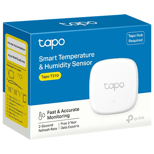 TapoT310 | TP-LINK | Senzor inteligent de temperatura si umiditate, TP-link, Tapo T310, Alb - TP-LINK TapoT310 Senzor inteligent de temperatura si umiditate, TP-link, Tapo T310, Alb - TP-LINK TapoT310