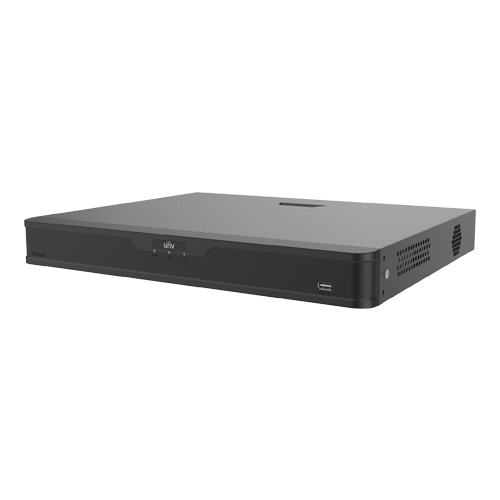 NVR 4K, Easy, 16 canale PoE, max. 12MP, Analiza video, Alarma, 1U - UNV NVR302-16B-P16-IQ