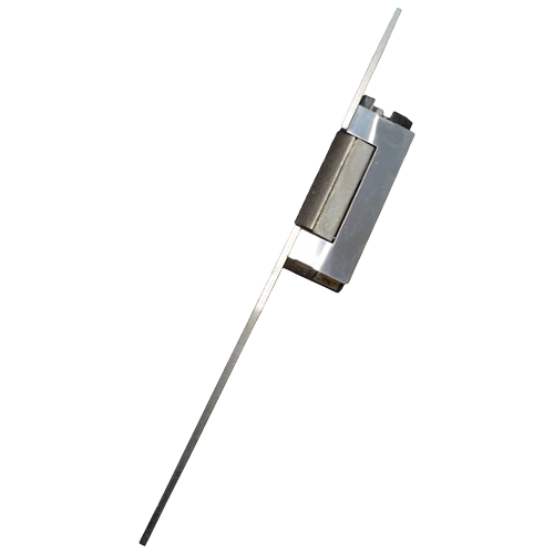 Electromagnet fail safe, 12V, 180mA, contact monitorizare  cu placa suport lunga  - ASSA ABLOY YB37-12D-LR