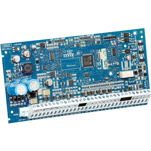 Placa centrala SERIA DSC POWER NEO 6 zone extensibila la 16 zone, 2 partitii - DSC HS2016PCBE