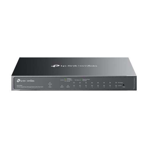 ES210GMP | TP-LINK | Switch 8 porturi RJ45 1G PoE, 1 x RJ45 1G, 1 x combo SFP/RJ45 1G, Easy Managed - TP-Link Omada ES210GMP Switch 8 porturi RJ45 1G PoE, 1 x RJ45 1G, 1 x combo SFP/RJ45 1G, Easy Managed - TP-Link Omada ES210GMP