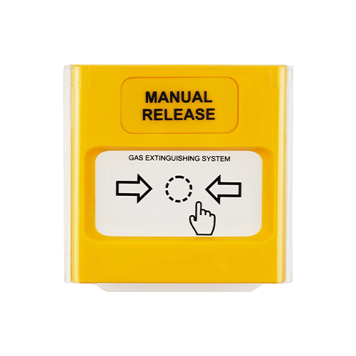 Buton conventional de alarmare incendiu de interior, capac protectie, compatibil IVY - TELETEK SensoMAG-MRB50