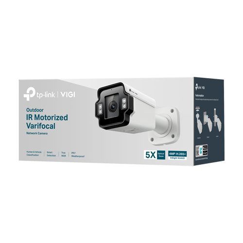 InSightS345ZI | TP-LINK | Camera IP 4MP, lentila VF 2.7 - 13.5 mm, IR 60m, Audio IN/OUT, Mic., Alarma, IK10 - TP-Link VIGI InSightS345ZI Camera IP 4MP, lentila VF 2.7 - 13.5 mm, IR 60m, Audio IN/OUT, Mic., Alarma, IK10 - TP-Link VIGI InSightS345ZI