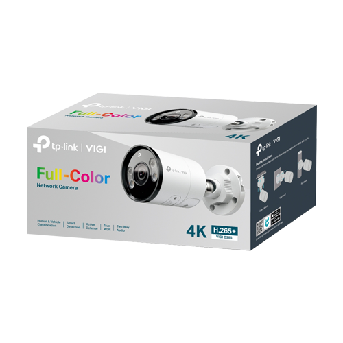 VIGIC385(2.8mm) | TP-LINK | Camera IP 8MP, 4K, Full-Color, lentila 2.8mm, IR 30m, WL 30m, Audio - TP-Link VIGI VIGIC385(2.8mm) Camera IP 8MP, 4K, Full-Color, lentila 2.8mm, IR 30m, WL 30m, Audio - TP-Link VIGI VIGIC385(2.8mm)