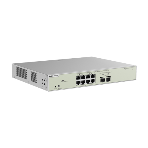 RG-NBS5300-8MG2XS-UP | Ruijie Networks | Switch 8 porturi RJ45 2.5G PoE++, 2 porturi SFP+ 10G, L3 Cloud Management - Ruijie RG-NBS5300-8MG2XS-UP Switch 8 porturi RJ45 2.5G PoE++, 2 porturi SFP+ 10G, L3 Cloud Management - Ruijie RG-NBS5300-8MG2XS-UP