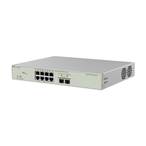RG-NBS5300-8MG2XS-UP | Ruijie Networks | Switch 8 porturi RJ45 2.5G PoE++, 2 porturi SFP+ 10G, L3 Cloud Management - Ruijie RG-NBS5300-8MG2XS-UP Switch 8 porturi RJ45 2.5G PoE++, 2 porturi SFP+ 10G, L3 Cloud Management - Ruijie RG-NBS5300-8MG2XS-UP