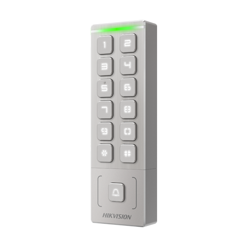 DS-K1T809MX | HIKVISION | Terminal control acces, PIN/Card M1, Wiegand 26/34, Alarma - HIKVISION DS-K1T809MX Terminal control acces, PIN/Card M1, Wiegand 26/34, Alarma - HIKVISION DS-K1T809MX