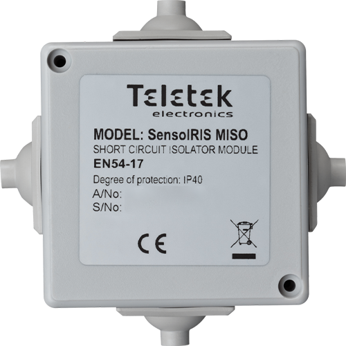 SensoIRIS-MISO | TELETEK | Modul izolator de scurtcircuit, IP40 - TELETEK SensoIRIS-MISO Modul izolator de scurtcircuit, IP40 - TELETEK SensoIRIS-MISO