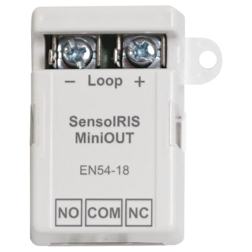 SensoIRIS-MiniOUT | TELETEK | Modul compact cu o iesire de releu fara monitorizare, 24 V CA, EN54-18 - TELETEK SensoIRIS-MiniOUT Modul compact cu o iesire de releu fara monitorizare, 24 V CA, EN54-18 - TELETEK SensoIRIS-MiniOUT