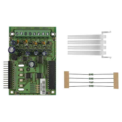 MS4 | TELETEK | Modul de extensie cu 4 iesiri pentru sirene, compatibil cu MAG8Plus - TELETEK MS4 Modul de extensie cu 4 iesiri pentru sirene, compatibil cu MAG8Plus - TELETEK MS4