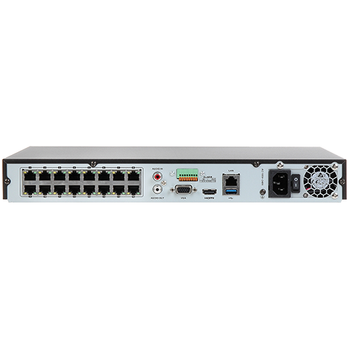 DS-7616NI-I2-16P | HIKVISION | NVR 4K, 16 canale 12MP + 16 porturi PoE - HIKVISION DS-7616NI-I2-16P NVR 4K, 16 canale 12MP + 16 porturi PoE - HIKVISION DS-7616NI-I2-16P