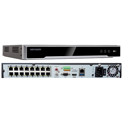 DS-7616NI-I2-16P | HIKVISION | NVR 4K, 16 canale 12MP + 16 porturi PoE - HIKVISION DS-7616NI-I2-16P NVR 4K, 16 canale 12MP + 16 porturi PoE - HIKVISION DS-7616NI-I2-16P