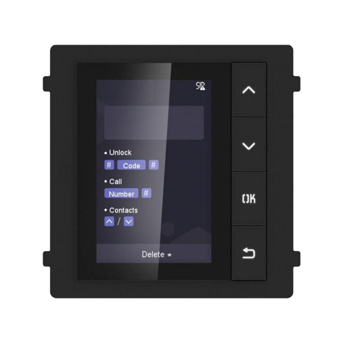 DS-KD-DIS | HIKVISION | Modul afisaj LCD TFT pentru Interfon modular - HIKVISION DS-KD-DIS Modul afisaj LCD TFT pentru Interfon modular - HIKVISION DS-KD-DIS