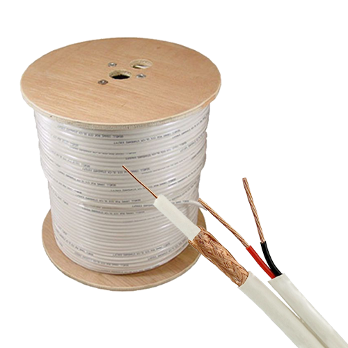 TSY-RG59+2X0.75-W | TSY Cable | Cablu coaxial RG59 + alimentare 2x0.75, 305m, alb TSY-RG59+2X0.75-W Cablu coaxial RG59 + alimentare 2x0.75, 305m, alb TSY-RG59+2X0.75-W