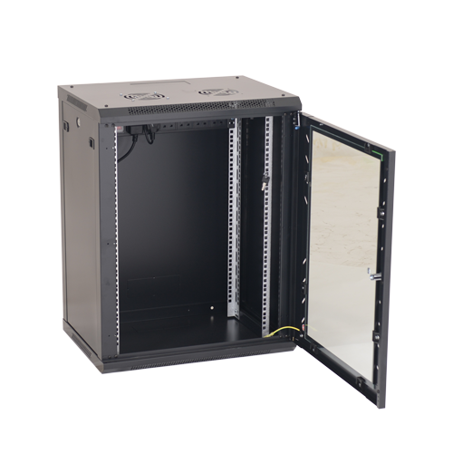 Rack perete 15U 19 600x450, negru - ASYTECH Networking ASY-15U-6045W