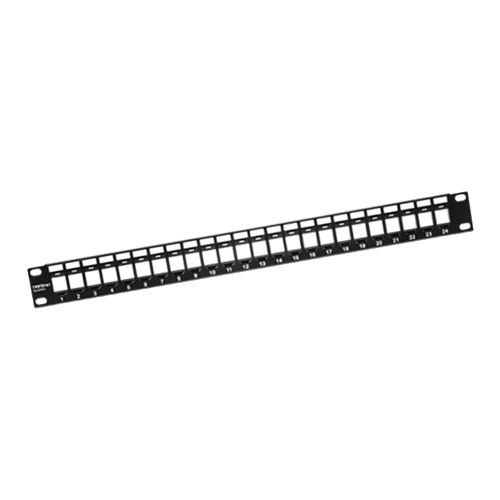 TC-KP24 | TRENDnet | Patch Panel 24 porturi blank keystone 1U - TRENDnet TC-KP24 Patch Panel 24 porturi blank keystone 1U - TRENDnet TC-KP24
