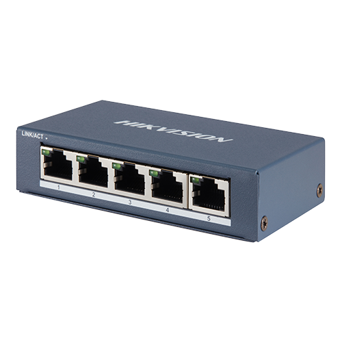 Switch 5 porturi Gigabit  - HIKVISION DS-3E0505-E